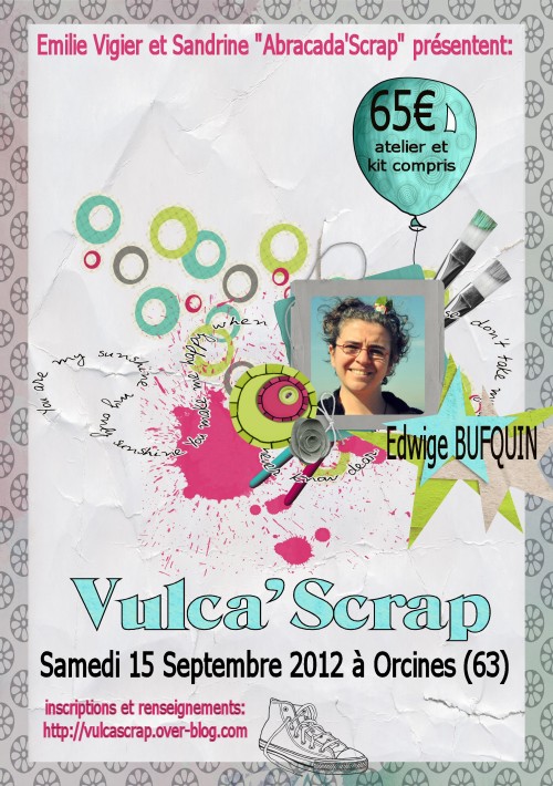 Affiche Vulca'scrap 2012